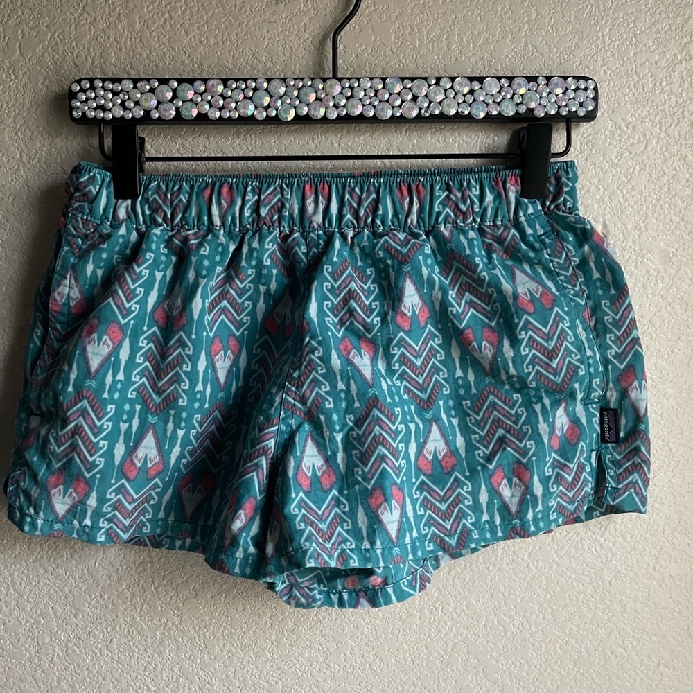 patagonia barely baggies geometric